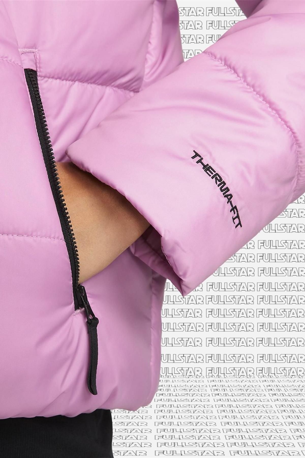 Nike Sportswear Therma Fit Repel Synthetic Fill Parka Women's Long Coat  Purple - Trendyol