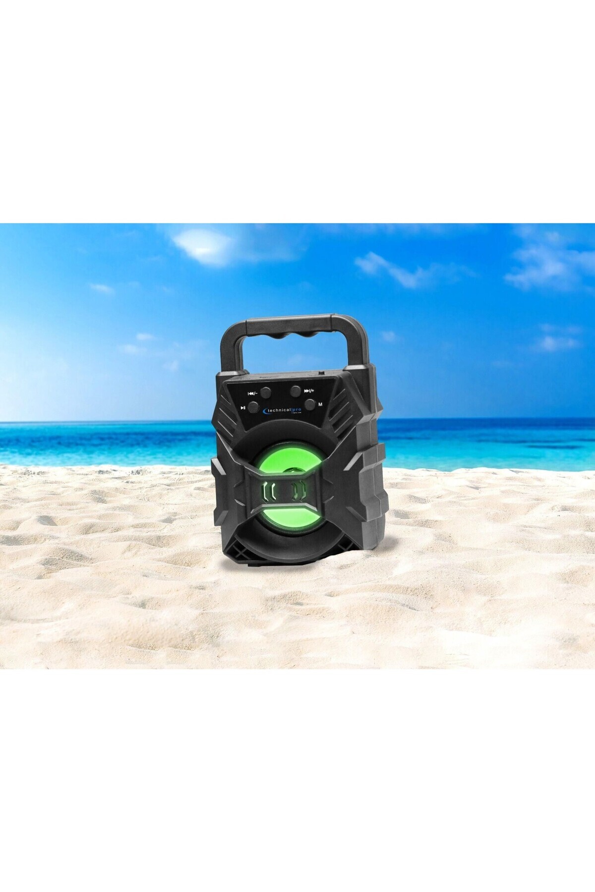 Ktx-1057 Taşınabilir Mini Işıklı Bluetooth Hoparlör Speaker Fm/sd/usb 6