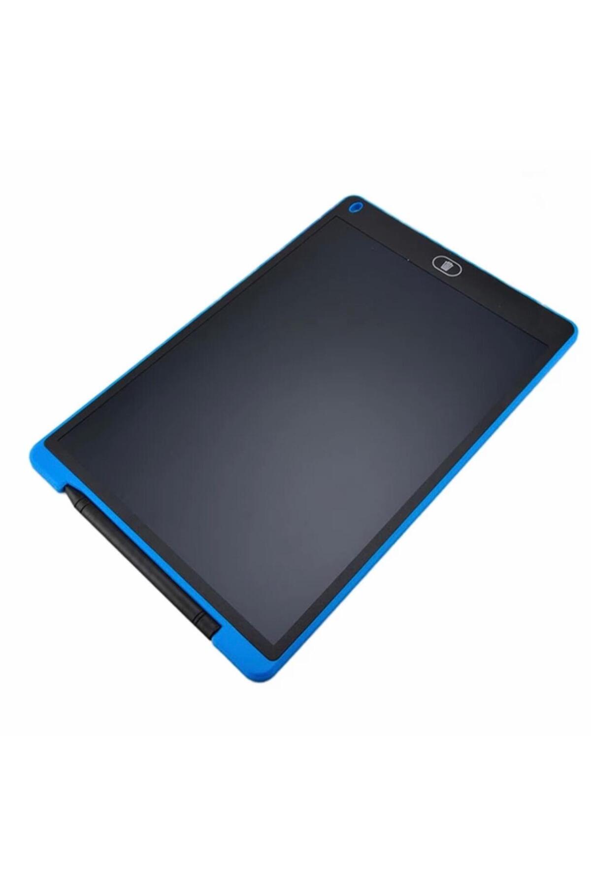 TeknoClass Lcd 8.5 Inç Dijital Kalemli Çizim Yazı Tahtası Not Yazma Eğitim Tableti Writing Tablet Mavi fotoğrafı 7 (önizleme)
