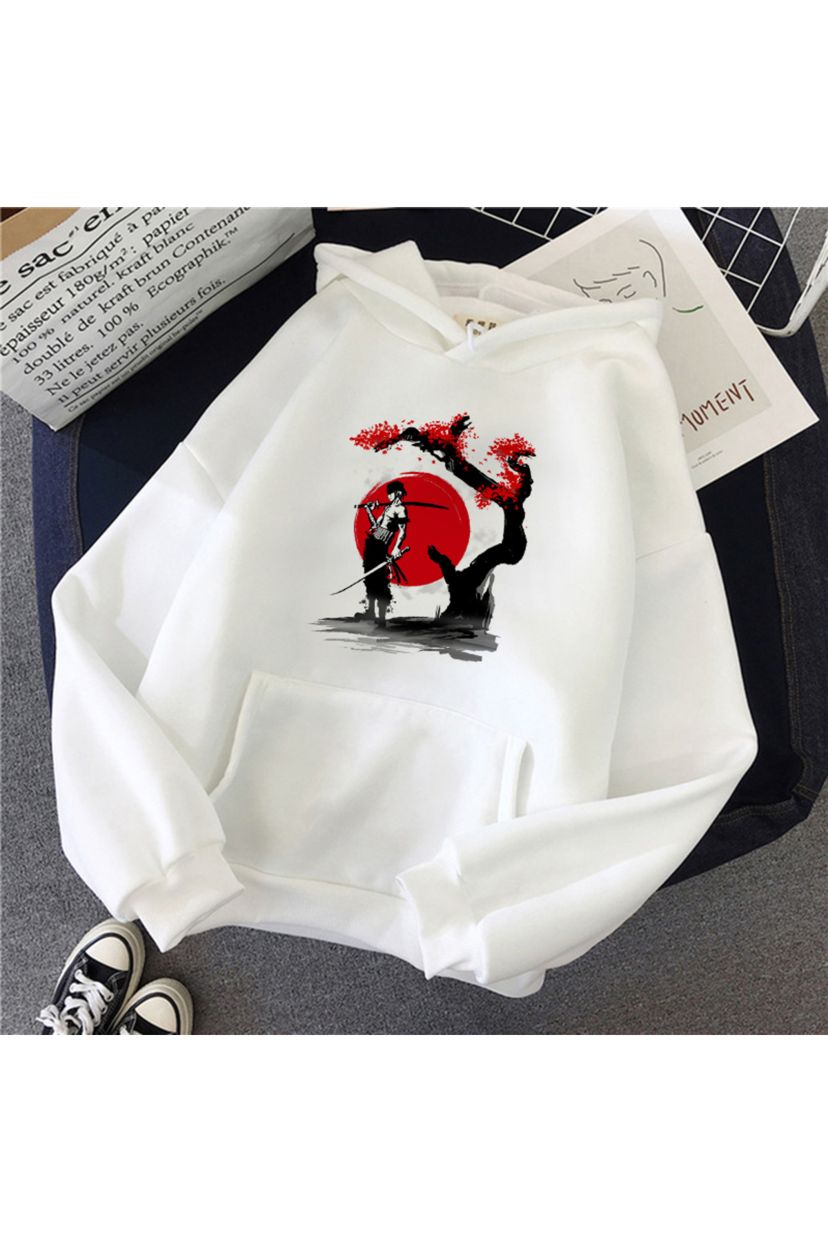 GALASHOP One Piece Roronoa Zoro Hoodie Luffy animesi 97 - Fiyatı