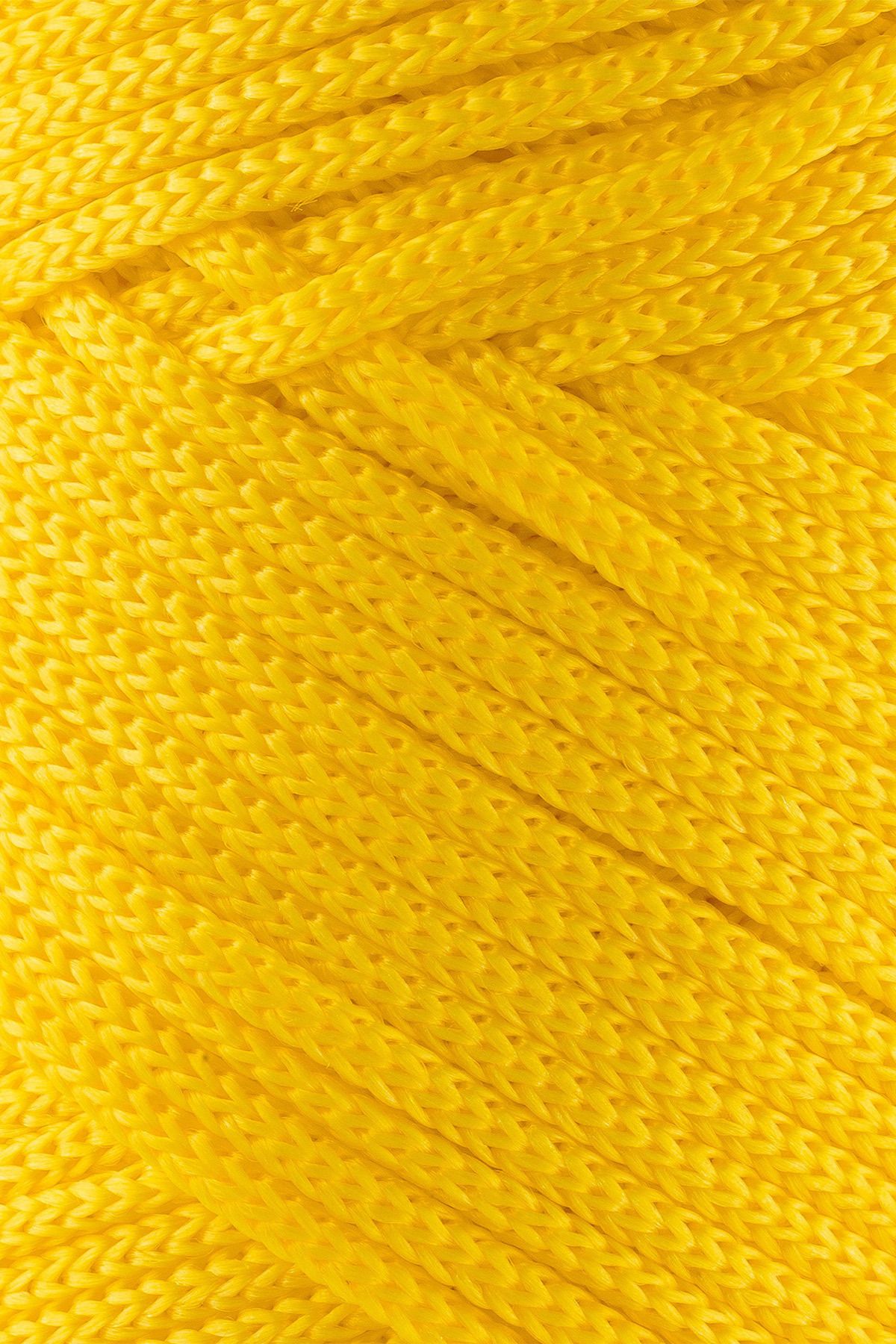 SENSY-3 Mm - 250 gr Polyester Macrame Thread Yellow 120 M Polyester Macrame Thread Suppla Rope And Bag Thread 2