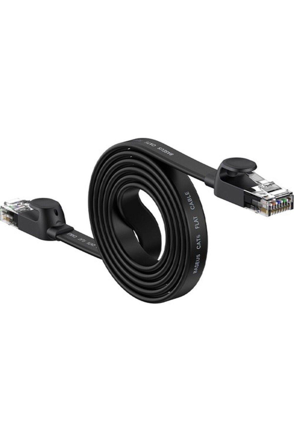 Baseus-High Speed Six Types Of Rj45 Gigabit Network Ethernet Cable (FLAT CABLE)1.5m 1