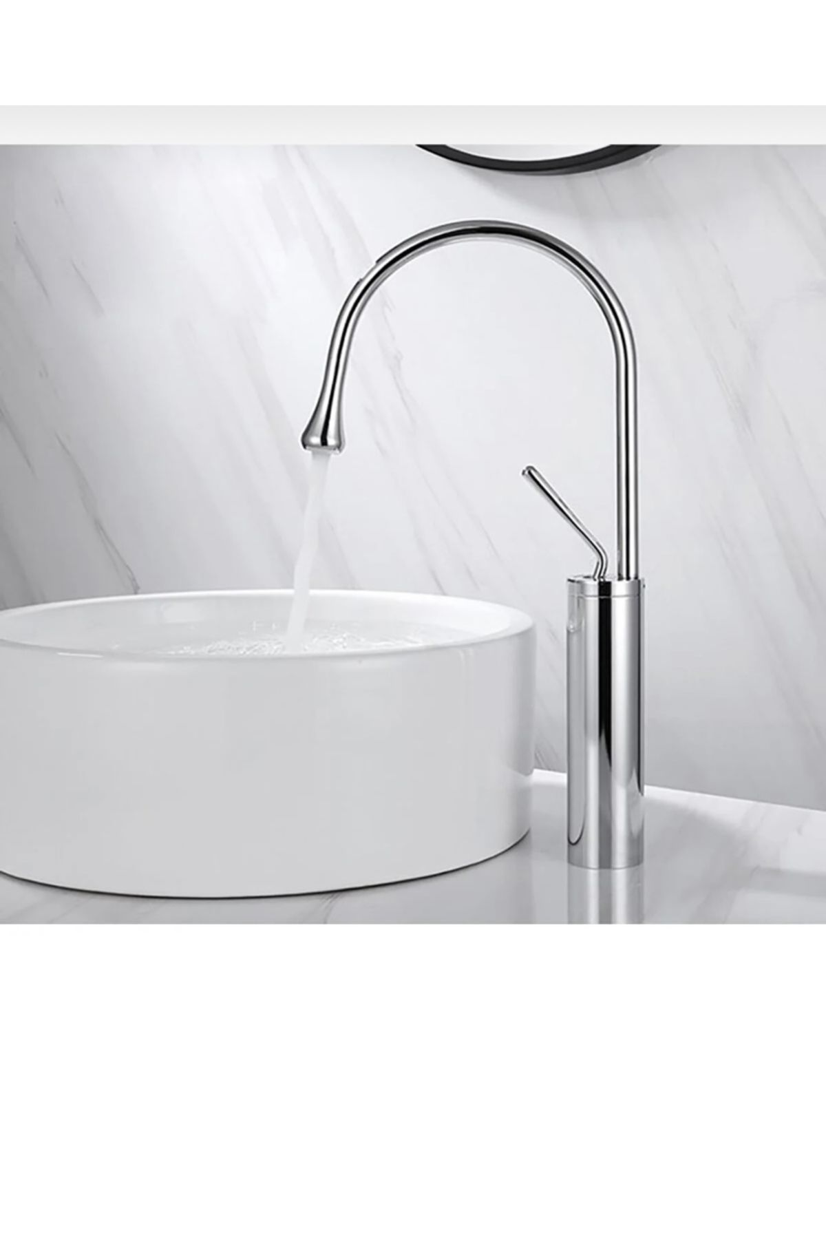 İSAOĞLU YAPI-Bowl Sink Mixer Sink Faucet Drop Design Sink Faucet 1