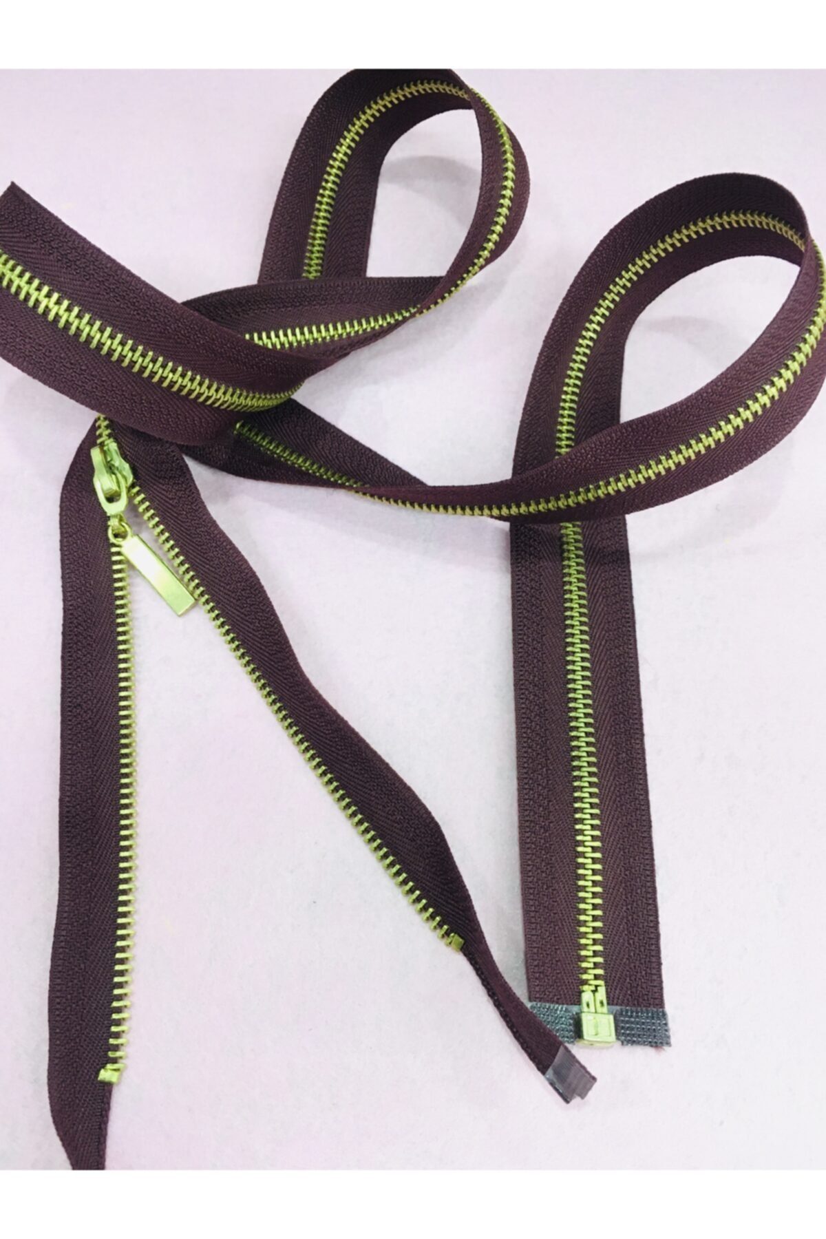 Demir Tooth Zipper 110 Cm Claret Red No:5