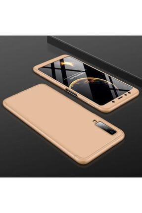Samsung Galaxy A7 2018 Uyumlu Kılıf 3 Parçalı 360 Korumalı Premium Sert Kapak Samsung Galaxy A7 2018 Ayss