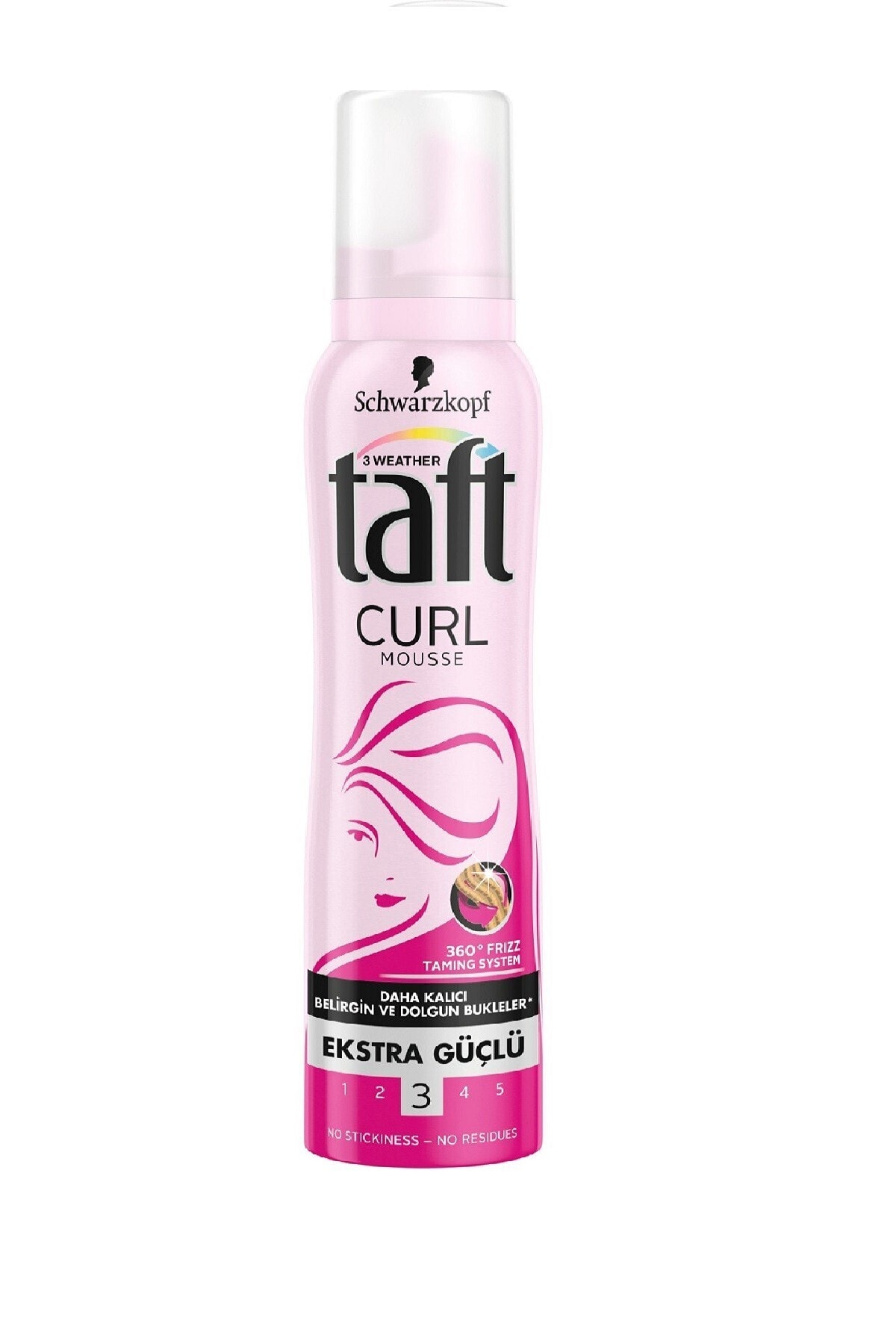 Taft Saç Köpüğü 150 ml — 4015100202205