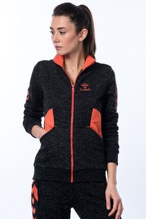 Kadın Sweatshirt Rose Zıp Jacket T37038