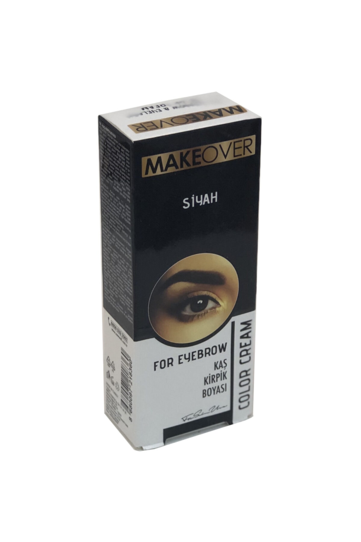 Makeover Make Over Kaş Ve Kirpik Boyası Siyah 25 Ml