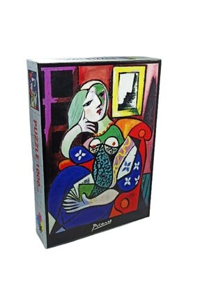Pablo Picasso Woman With Book (kitaplı Kız) 1000 Parça Puzzle KZGN781