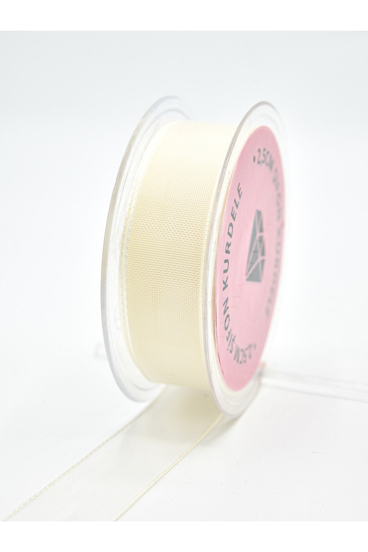 Cream Chiffon Ribbon (2.5cm-20m)