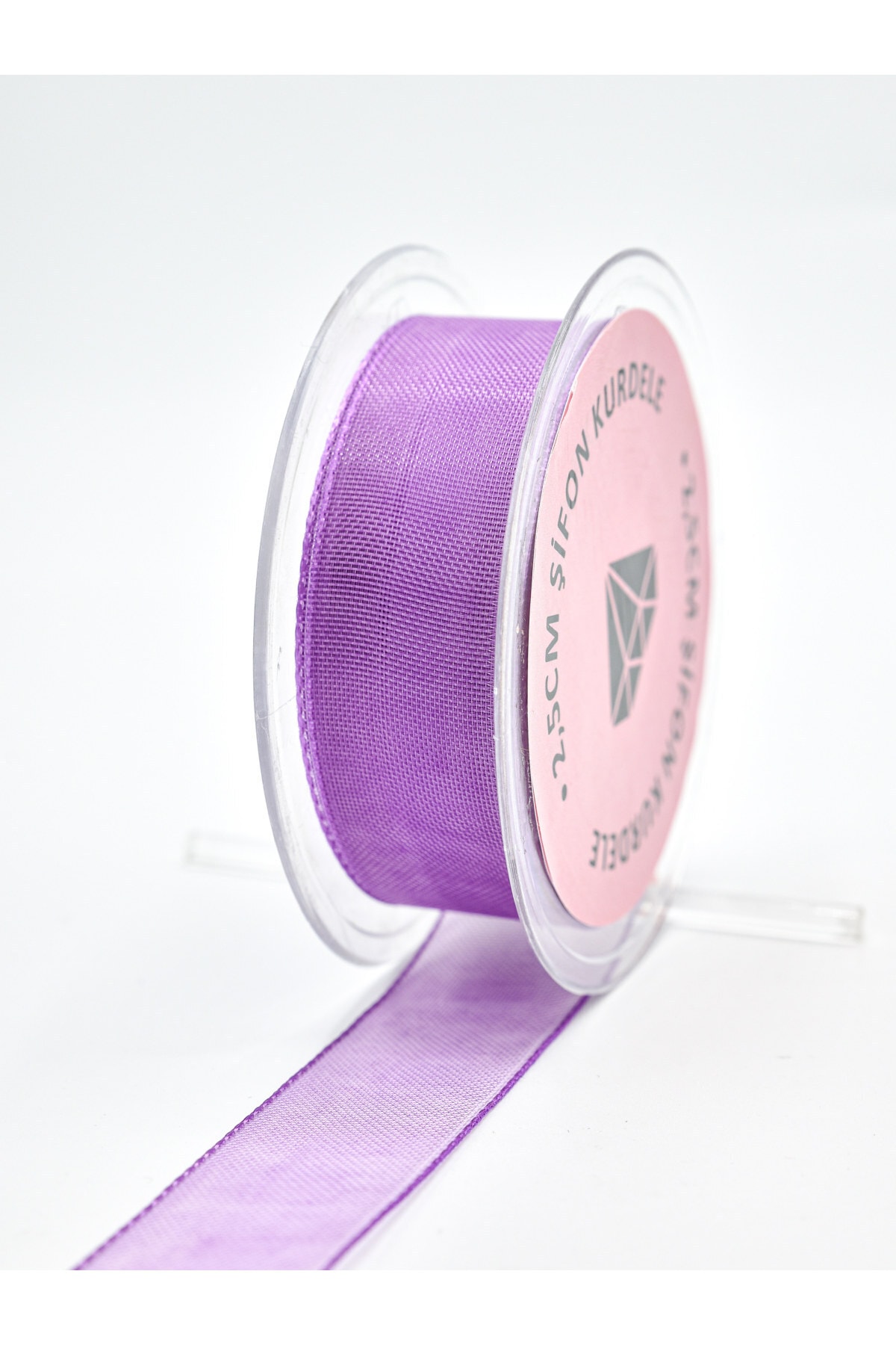 Purple Chiffon Ribbon 2.5cm-20m