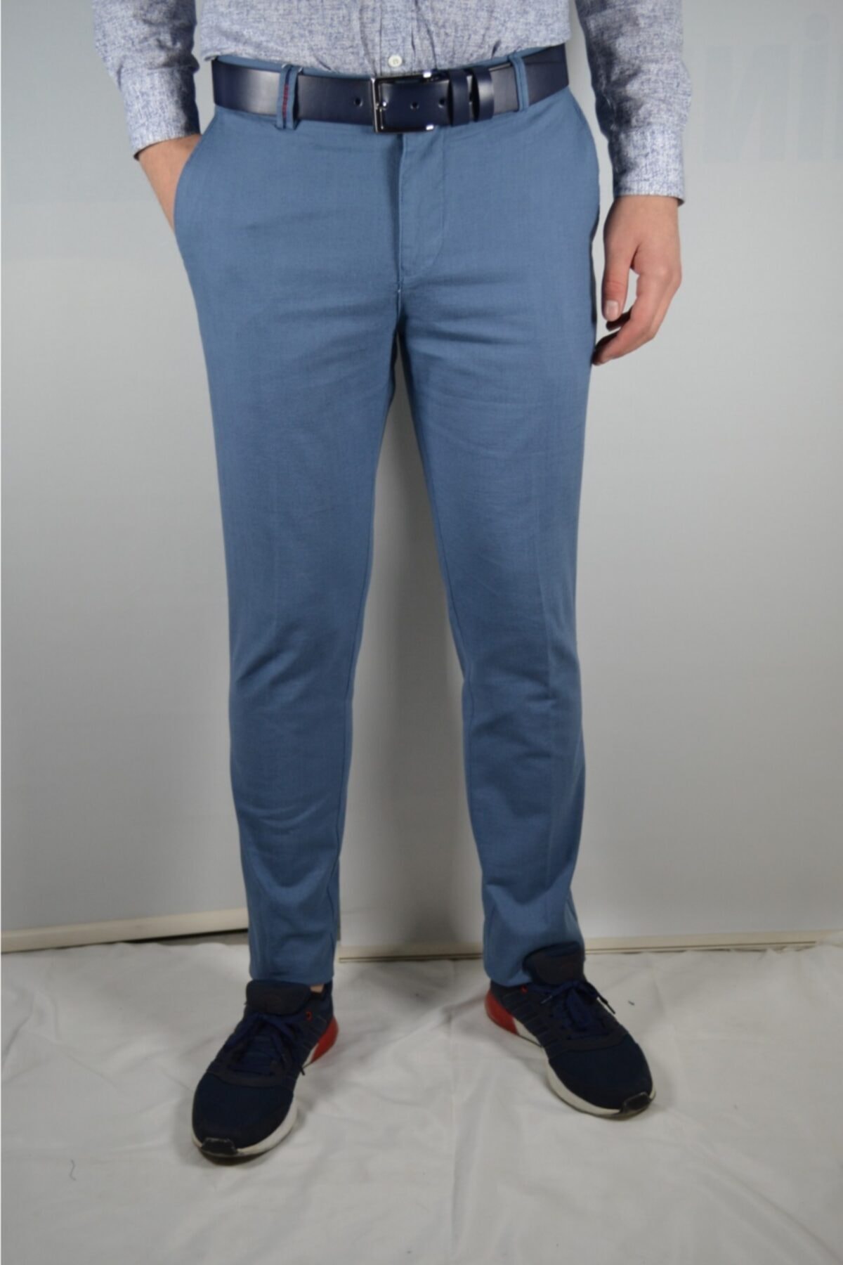 شلوار مردانه آبی Bomonti | BMT 10500 اورجینال - تصویر 4