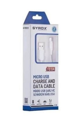 Syrox Micro Usb Şarj Ve Data Kablosu C70 2.0 A 1442
