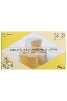 Zencefilli Limonlu Lokum 200 Gr HBZL2001