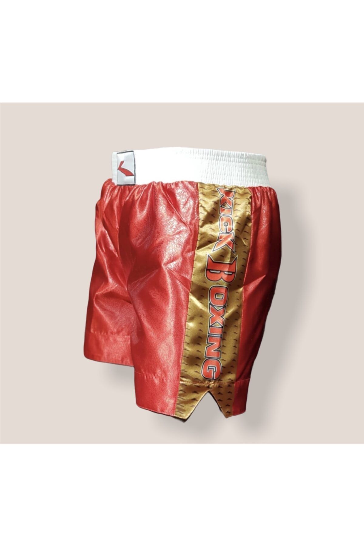 شورت بوکس قرمز مردانه و زنانه Kick Boxing کوتاه آموزش کیک بوک REMEGE
