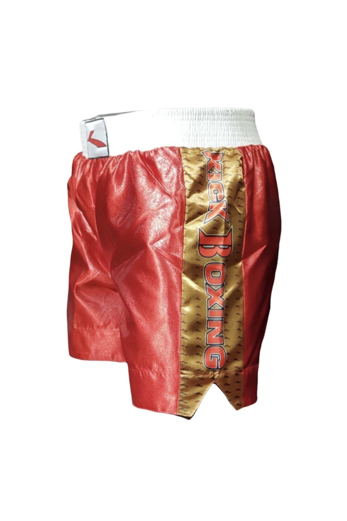 شورت بوکس قرمز مردانه و زنانه Kick Boxing کوتاه آموزش کیک بوک REMEGE