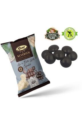 Kuvertür Pul Para Çikolata Bitter Kuvertür %55 2,5 Kg END-001-PL