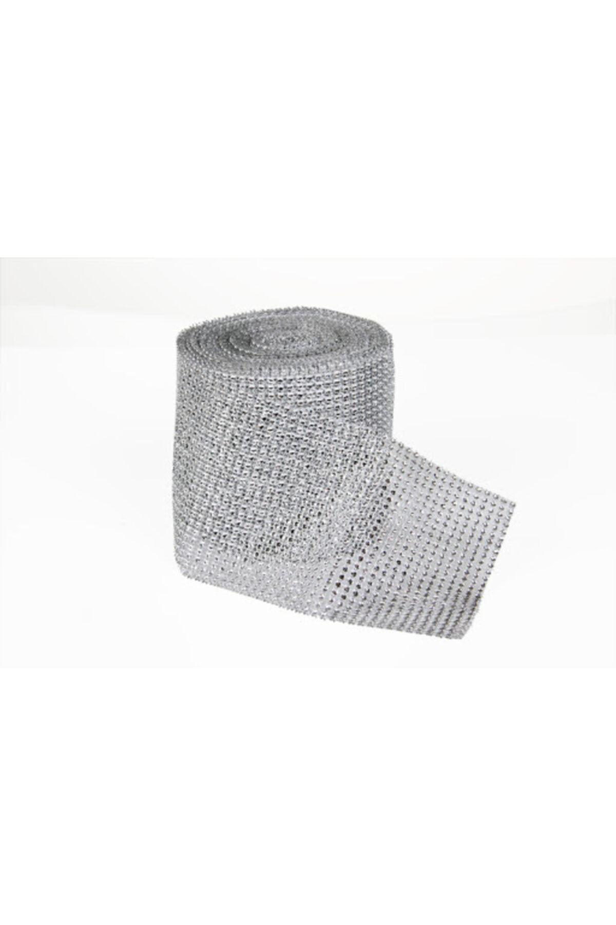 Aker Hediyelik-1.5m Silver Strass Pit 24 Pieces Strip Plastic Flashy Stones Decoration Stone Material 1