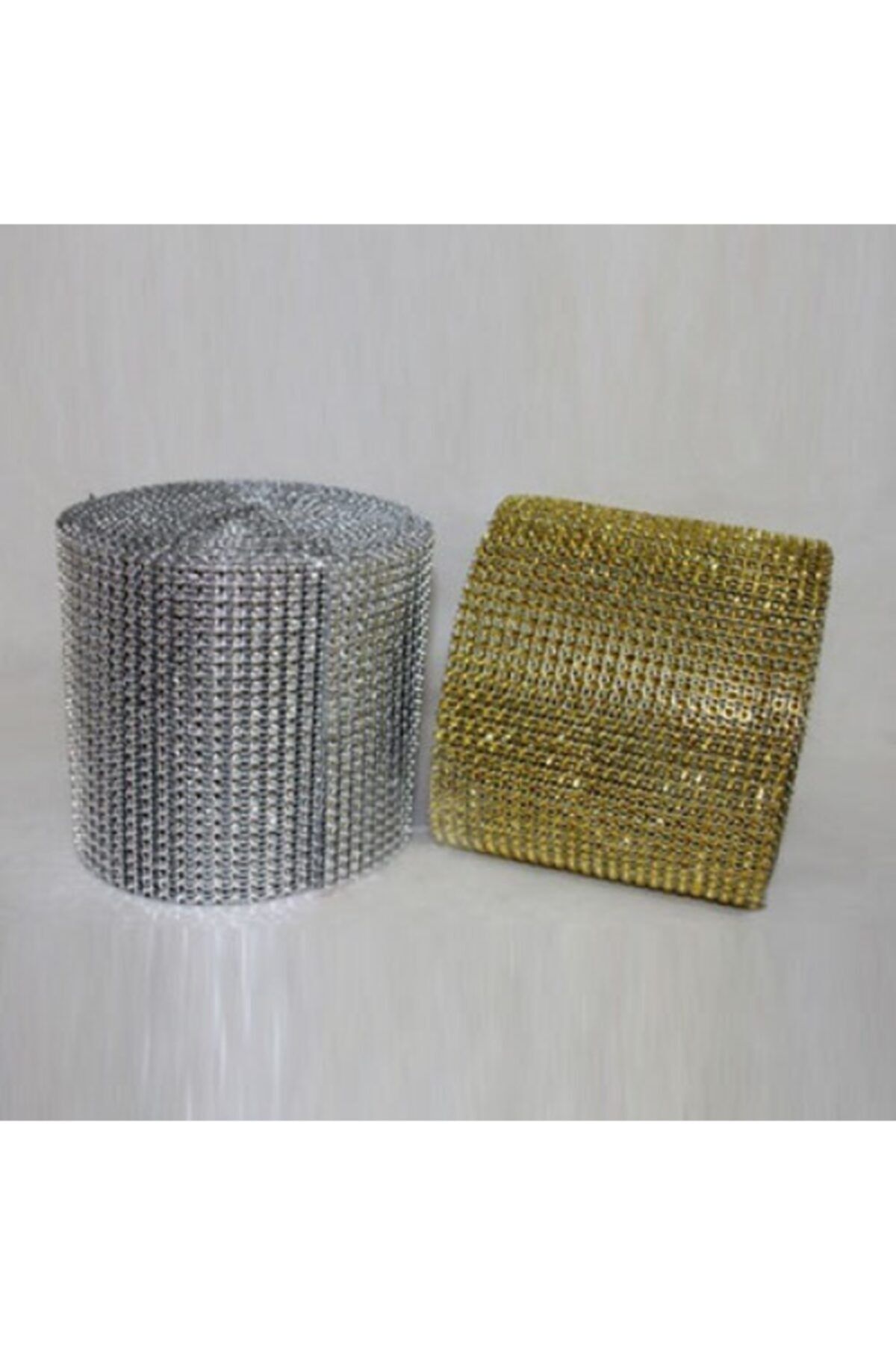 Aker Hediyelik-1.5m Silver Strass Pit 24 Pieces Strip Plastic Flashy Stones Decoration Stone Material 5