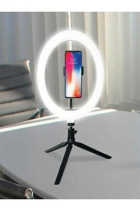 Ring Light Makyaj Selfie Led Işığı 10 Inç Tripot Ayaklı TOR4547888CV