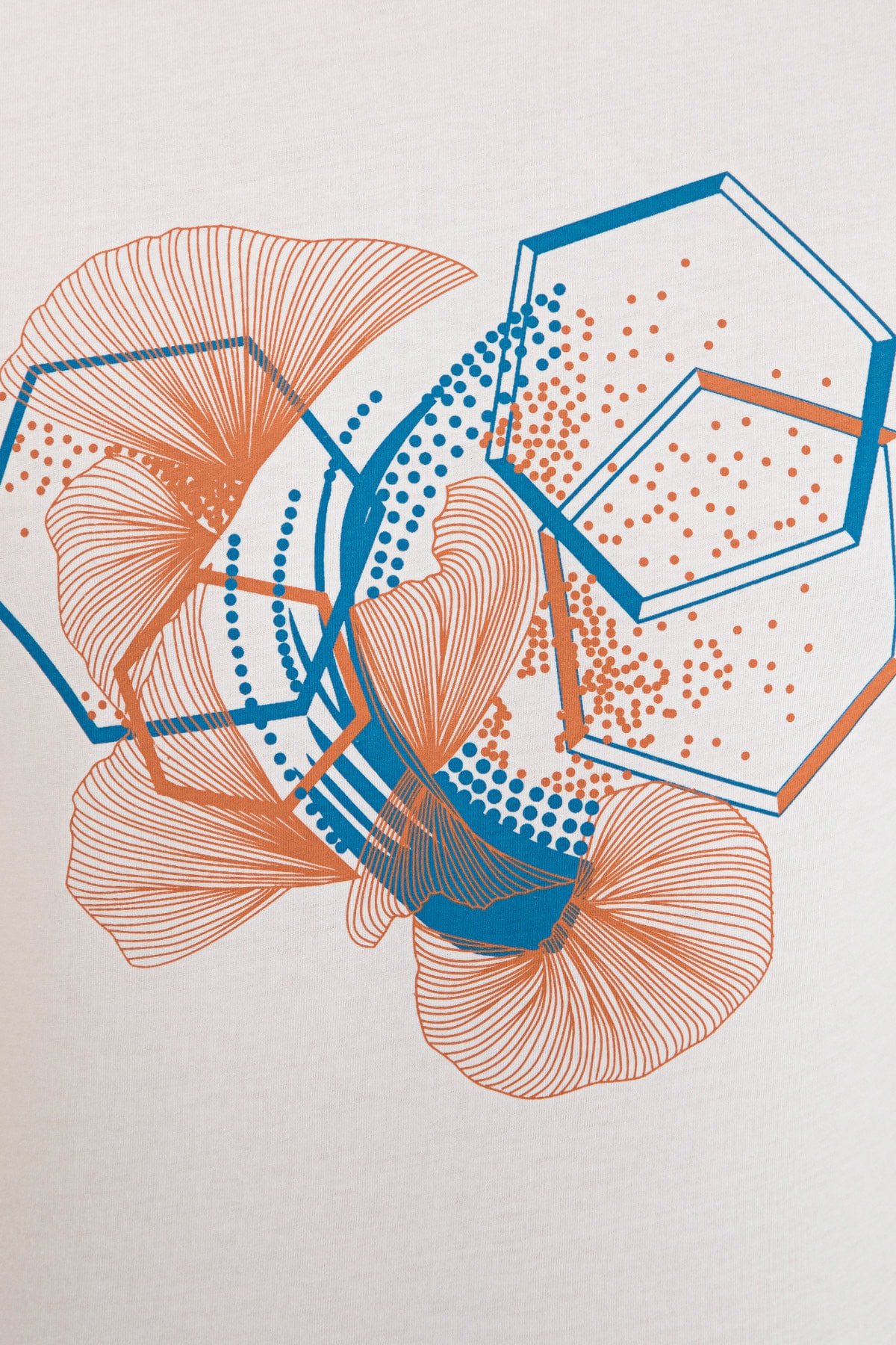 تیشرت مردانه بژ پیرکاردین | G021SZ011.000.1201091 اورجینال - تصویر 5