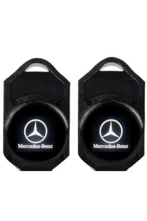 Mercedes Benz Yedek Logo Kapı Altı Pilli Yapışıtırmalı Led Cihaz Içindir (CİHAZ HARİÇ) Z1979T13