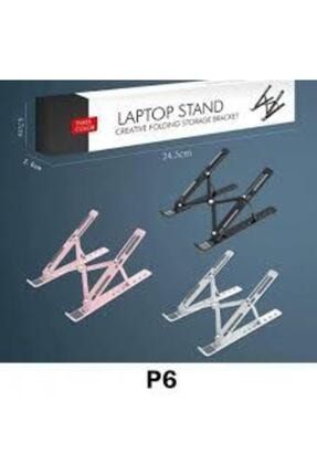 Plastik Yükseklik Ayarlı Katlanabilir Laptop Tablet Standı Renk(Siyah) ÖZASYAAVM2
