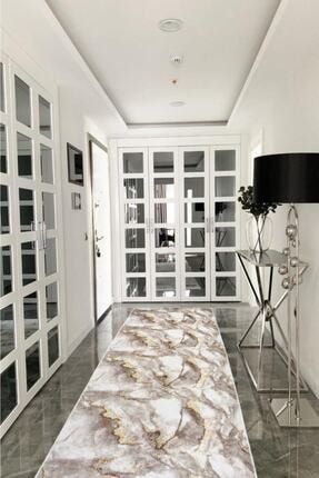 babil home beyaz petek desen jel kaymaz tabanli yolluk bhj850 fiyati yorumlari trendyol