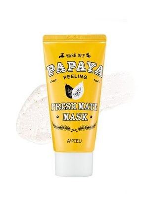 Pürüzsüz Görünüm Kazandıran Peeling 50ml APIEU Fresh Mate Papaya Mask (Peeling) 8806185733366