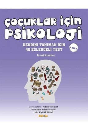 Çocuklar Için Psikoloji 1.cilt - Kendini Tanıman Için 40 Eğlenceli Test 9789752566316
