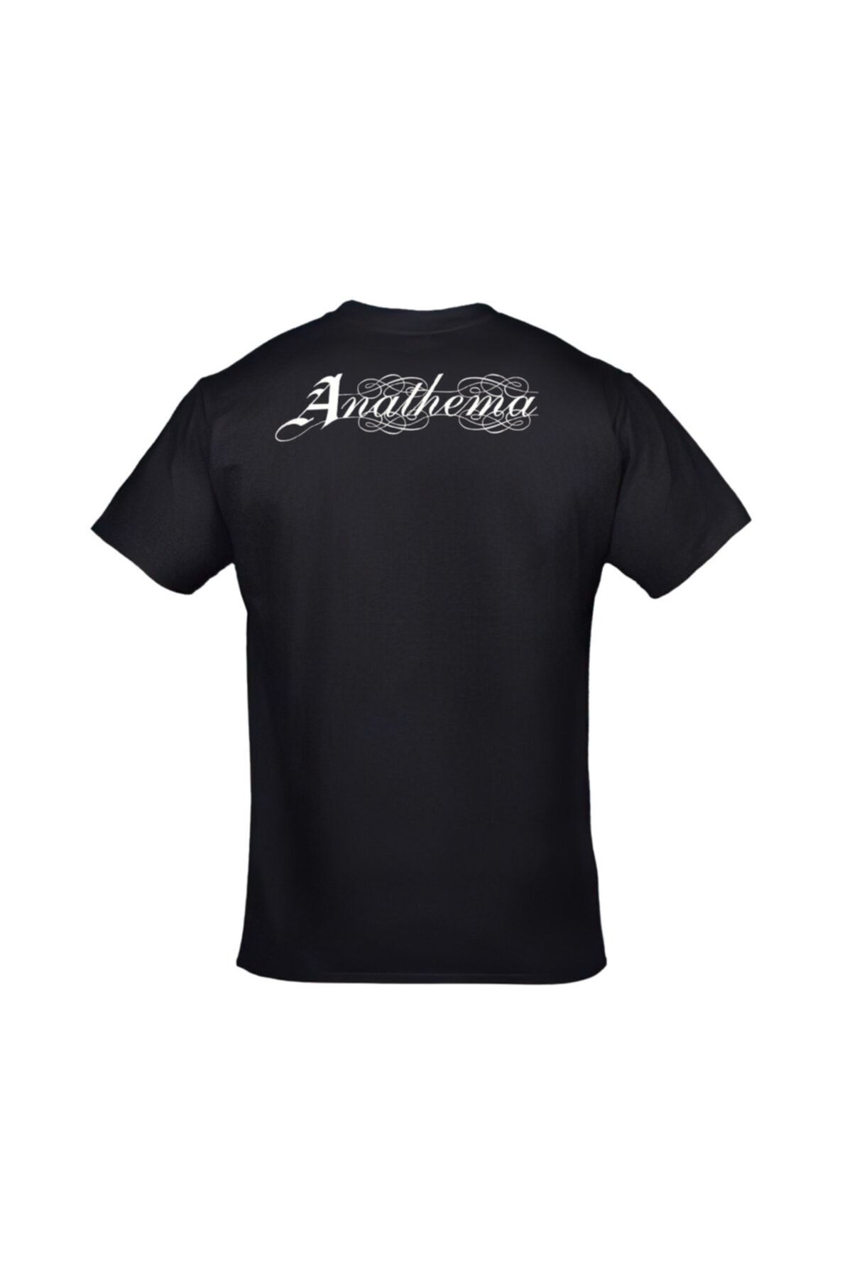 Orijin Tekstil-Anathema Behind The Moonlight Front and Back Printed Black Tshirt 2