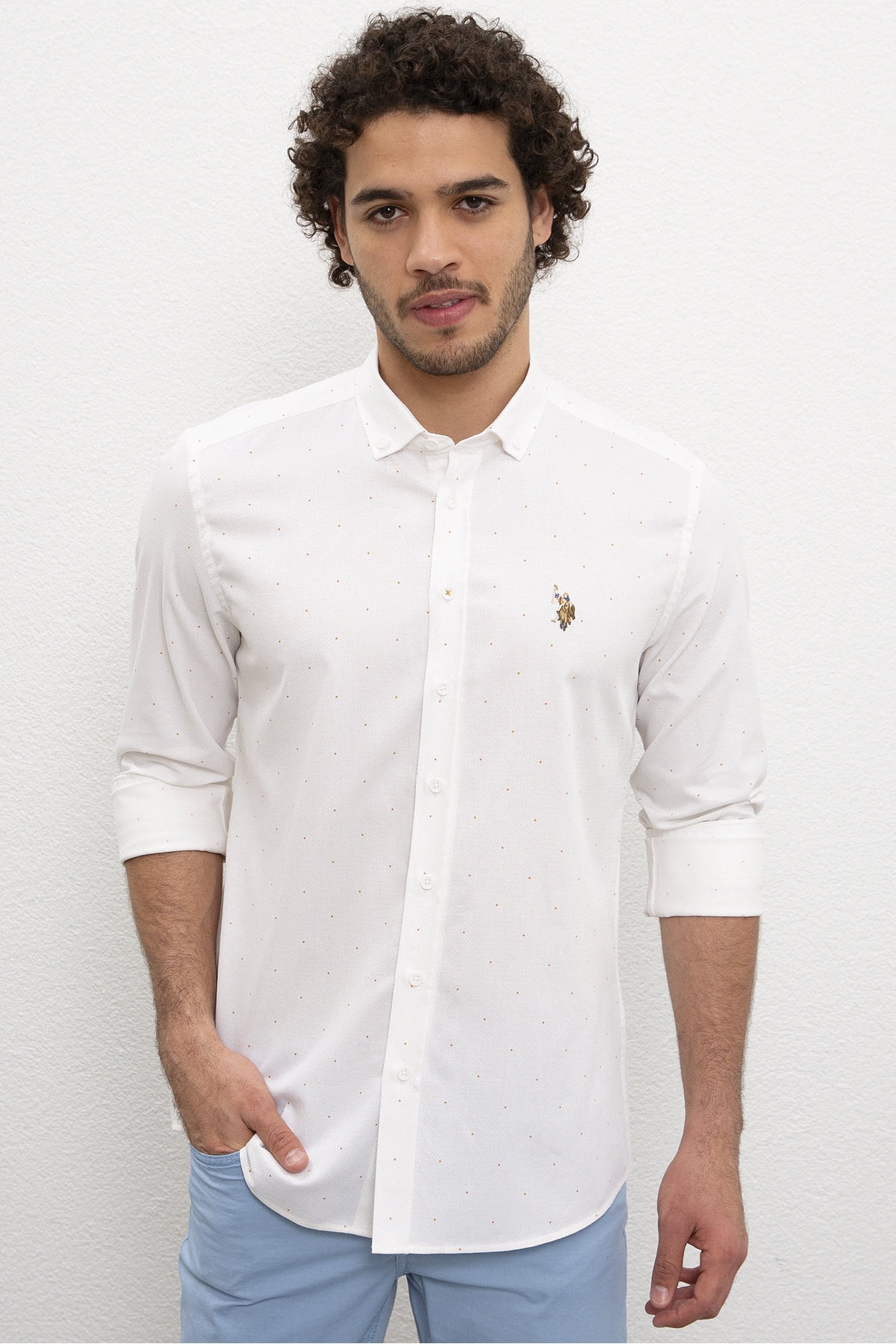 پیراهن یو اس پولو G081SZ004.000.976445