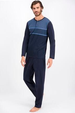 Erkek Lacivert Pijama Takımı AR1082-S