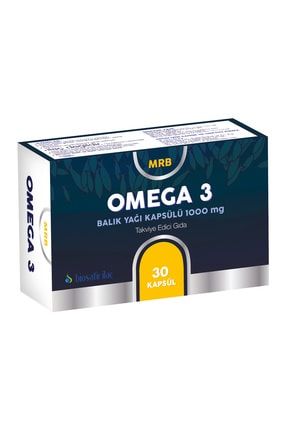 Omega 3 Balık Yağı 1000 Mg 30 Kapsül PRA-2560424-7216