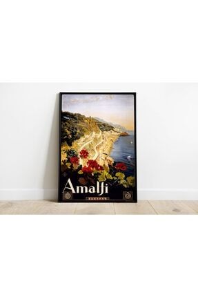 Italya Amalfi Vintage Sanatsal Poster 60x90cm. VTC002