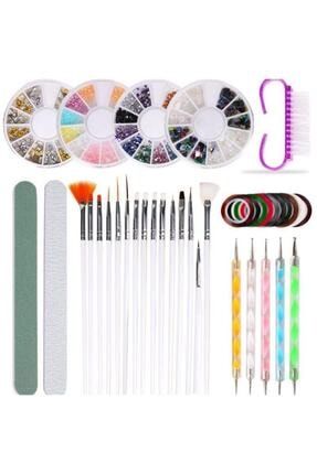 nail art kalemi 5 li dot seti