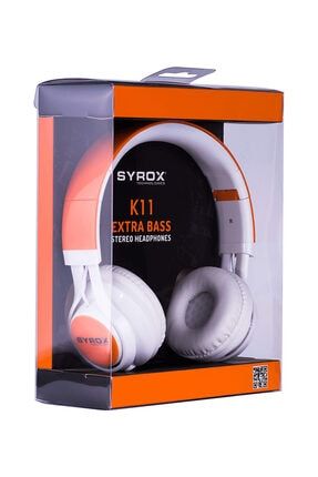 Syrox K11 Extra Bass Stereo Kablolu Kulaklık