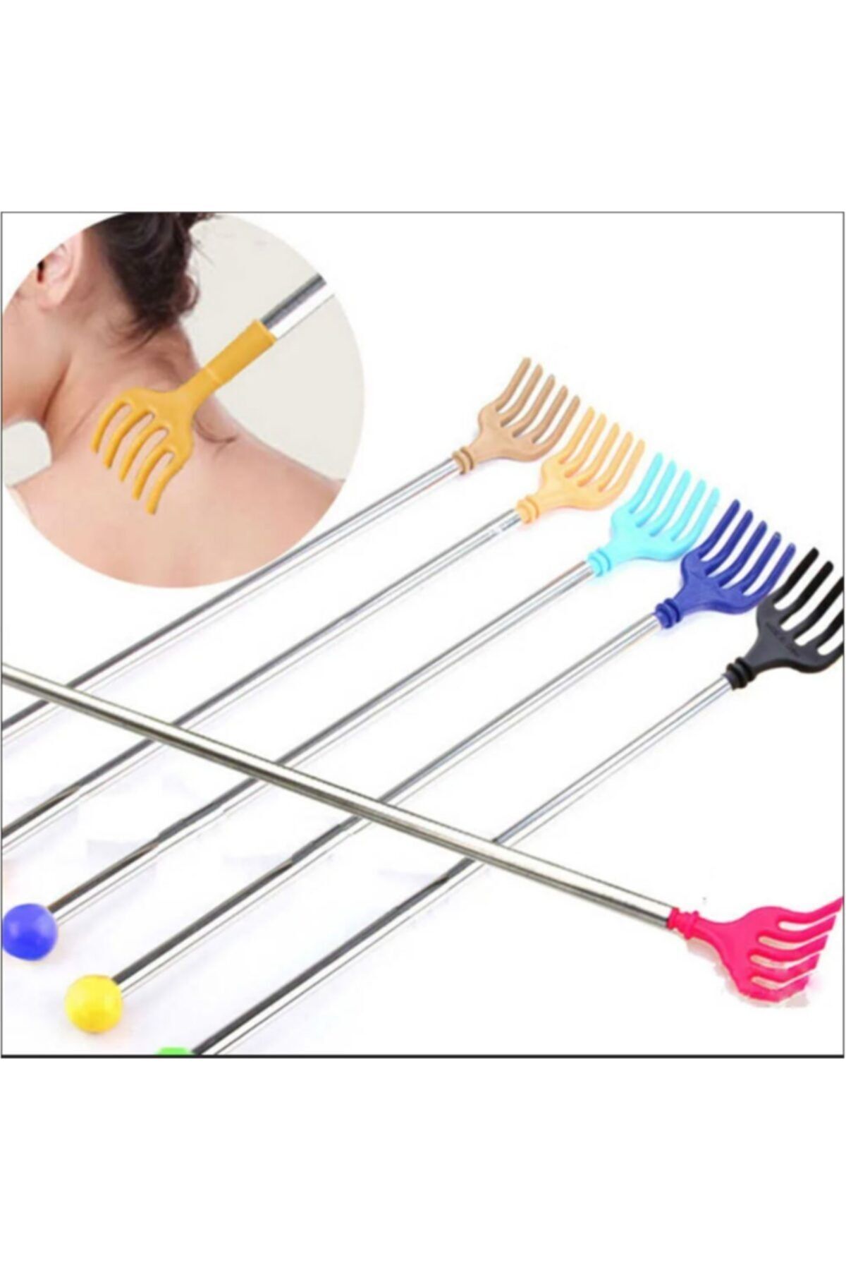 Sırt Kaşıyıcı 2 Adet 42 Cm Sırt Kaşıma Aleti