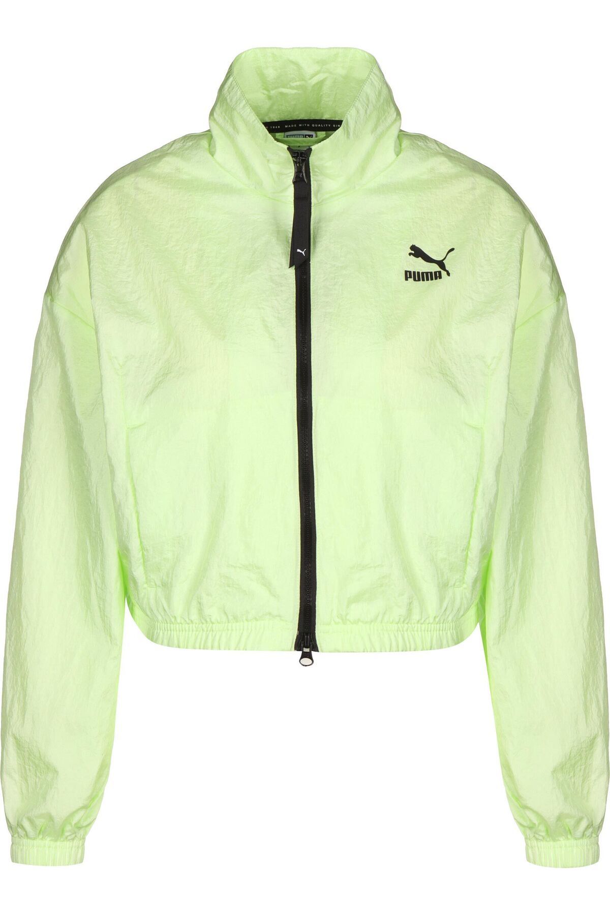 Puma neon green jacket best sale