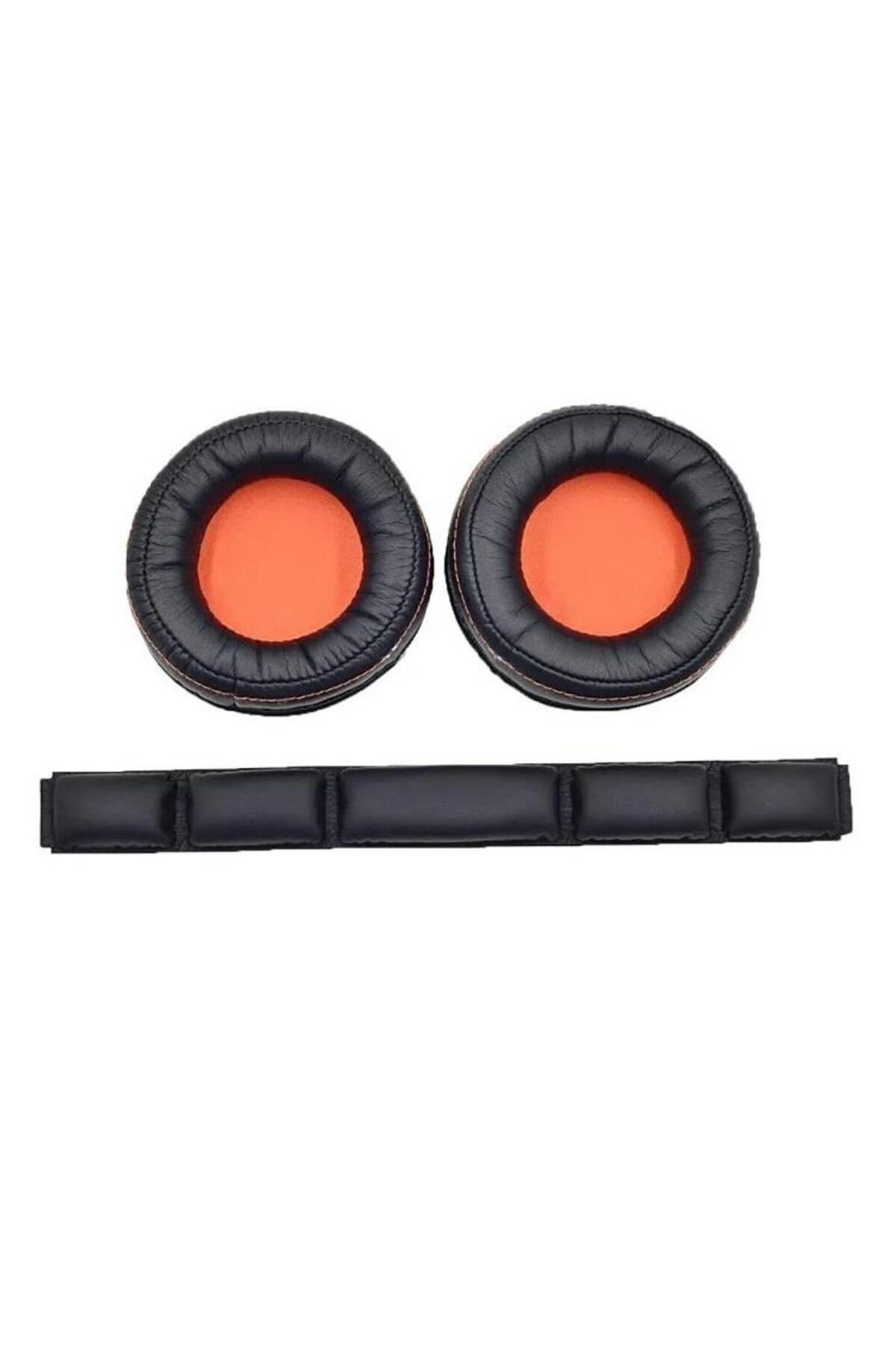 Schulzz Steelseries Siberia 840800 Uyumlu Kulaklık Pedi ve Kafa Bandı