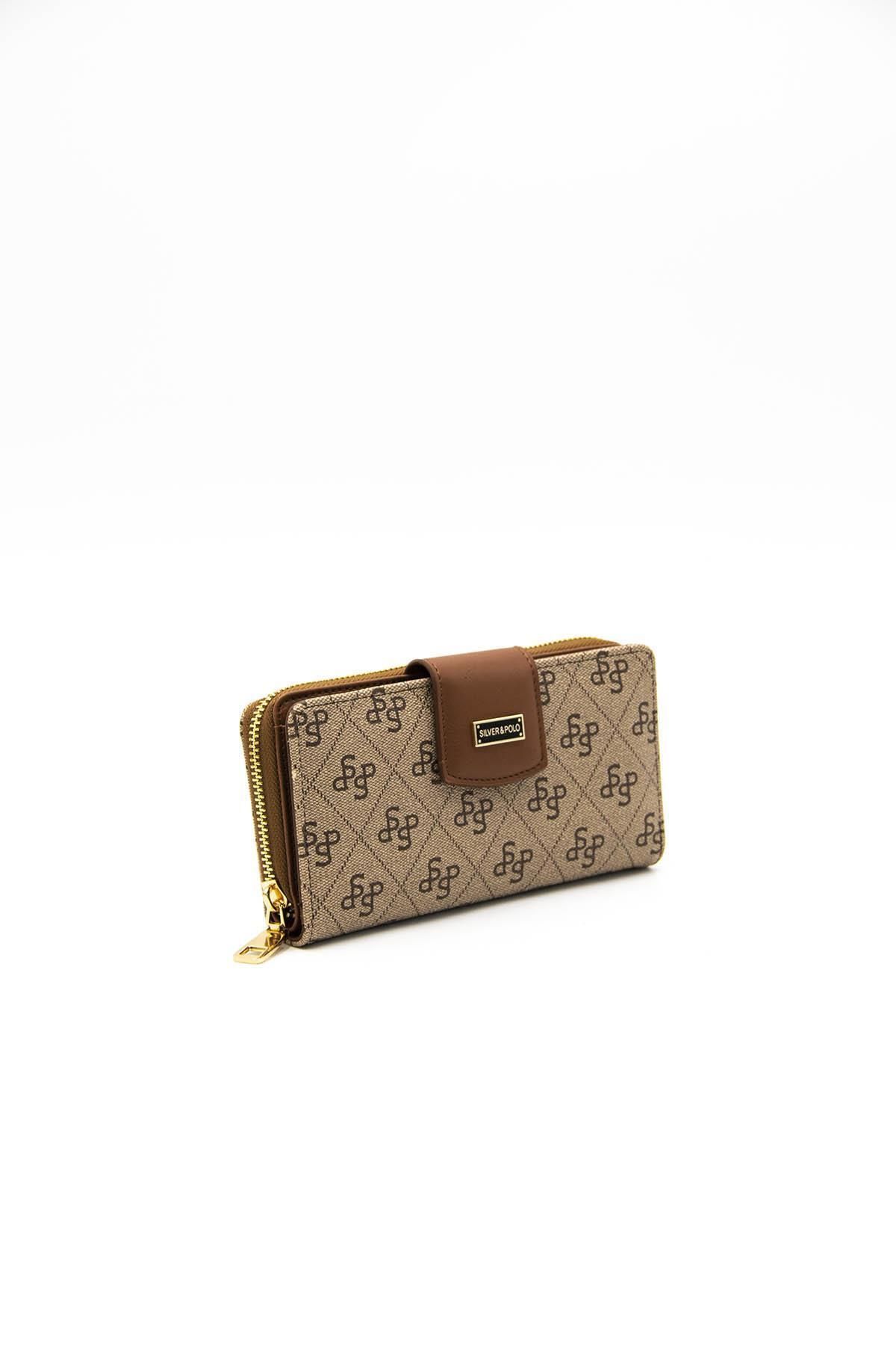 Dark brown store women's wallet