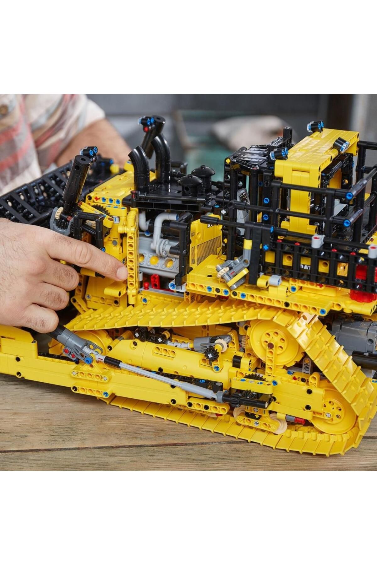 LEGO لگو بولدوزر ست ساختمان معتبر ماشین آلات ساختمانی برای بزرگسالان (3854 قطعه)