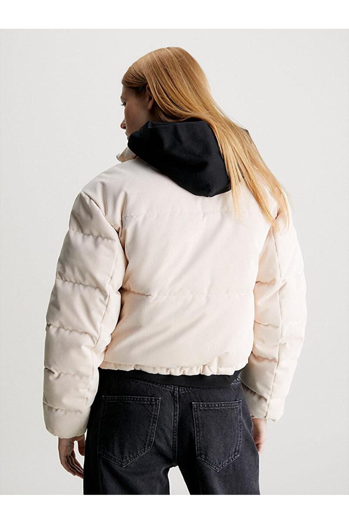 Calvin Klein CORDUROY CROPPED PUFFER Fiyat Yorumlar Trendyol