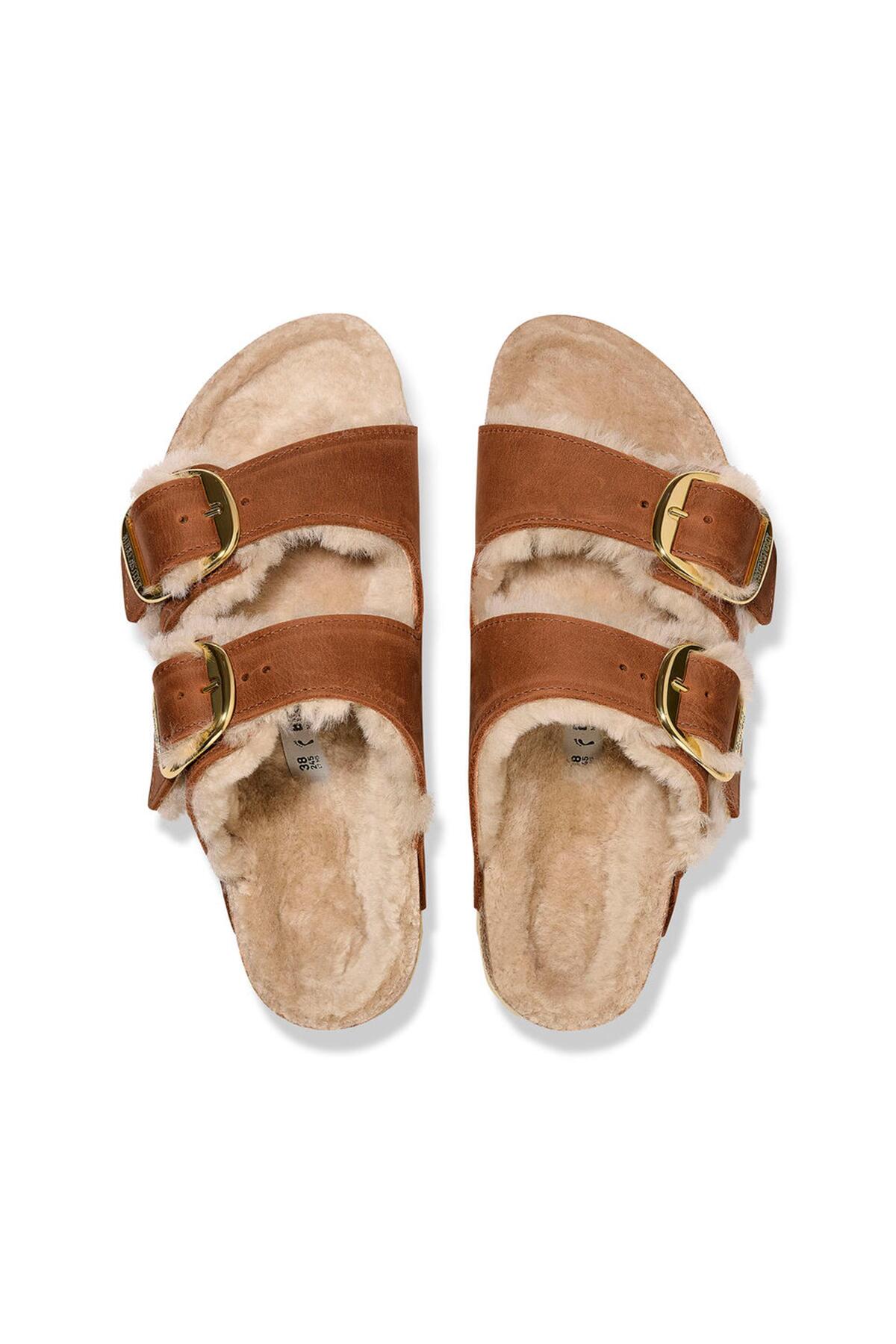 دمپایی بیرکن استاک زنانه اوا نارنجی  راسته      لباس خانگی | Birkenstock 1025441 DE - تصویر 3