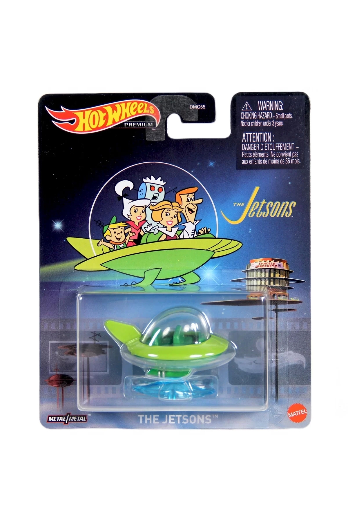 HOT WHEELS Premium Retro Entertainment The Jetsons Capsule Car