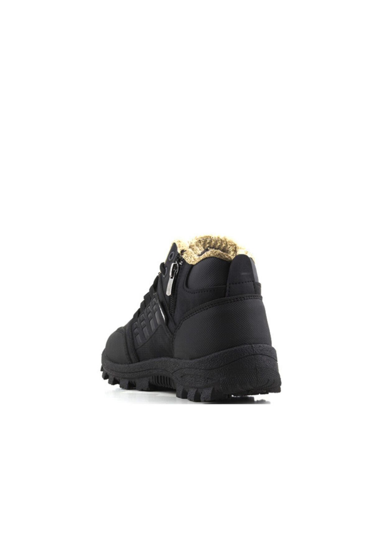 Armada  Siyah içi kürklü erkek çocuk kar botu - Görsel 2