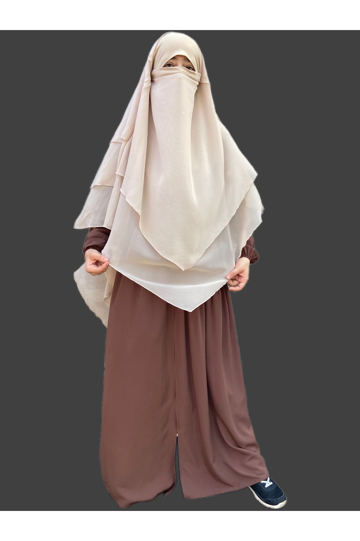 Tesettürhanem-Three Layer souffle Chiffon 3
