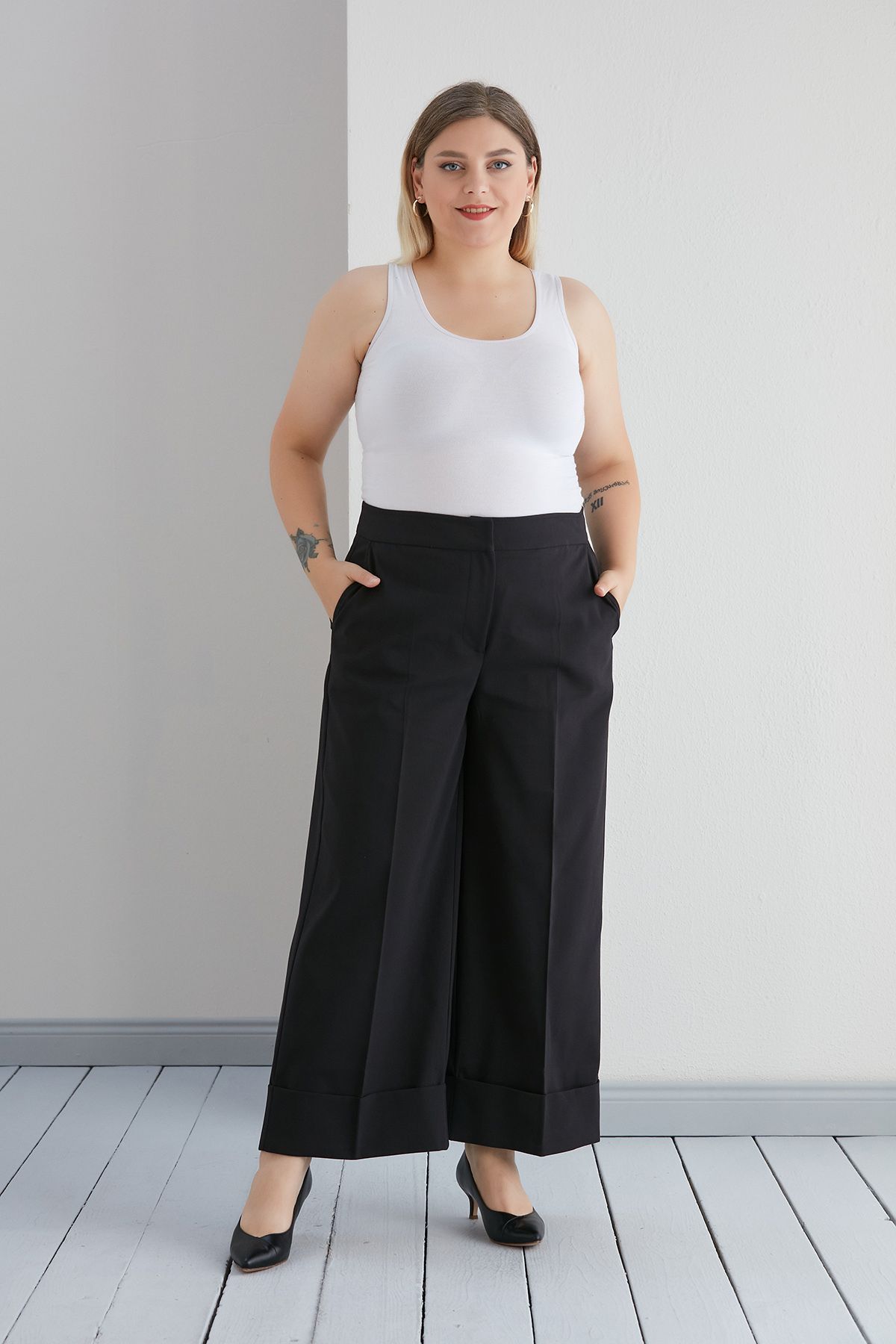 Big deals leg trousers