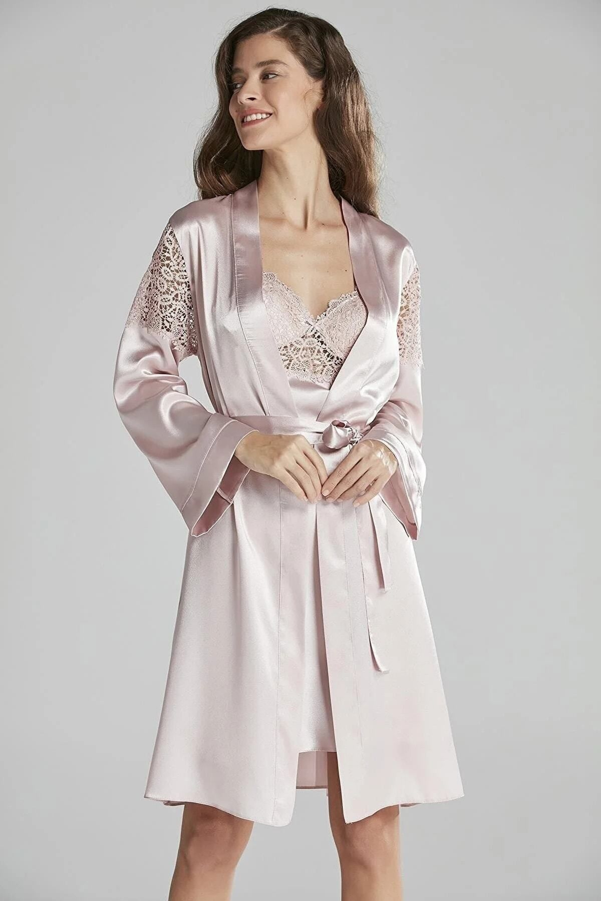 Nightgown and slippers set deals