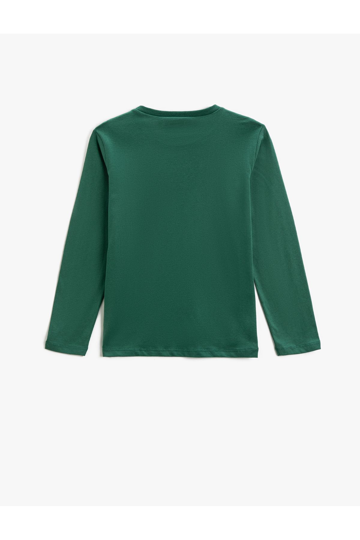 Dark green long sleeve t shirt sales